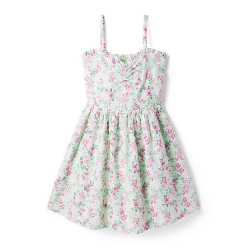 Floral Eyelet Sweetheart Dress - Janie And Jack